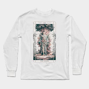 Vegan Tarot | Vegan & Plant-Based Design Long Sleeve T-Shirt